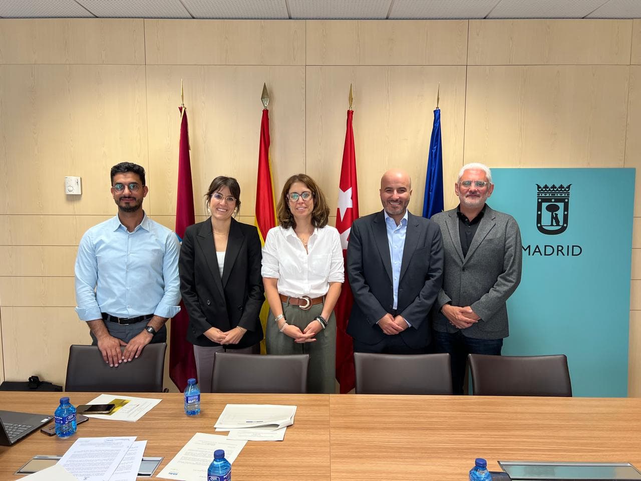 وفد المعهد العربي لإنماء المدن يبحث في مدريد استعدادات استضافة منتدى حوار المدن العربية الأوروبية