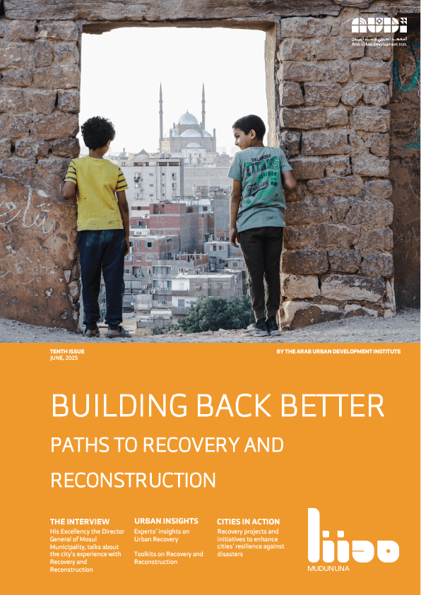 BUILDING BACK BETTER PATHS TO RECOVERY AND RECONSTRUCTION