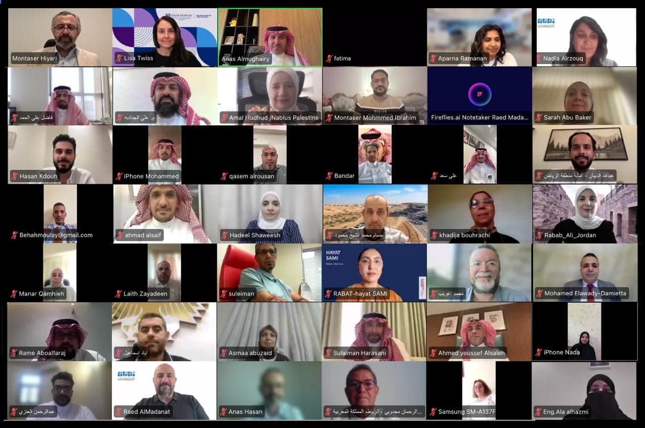 المعهد يختتم برنامج الابتكار البلدي بمشاركة 85 مختصًا من 29 مدينة عربية