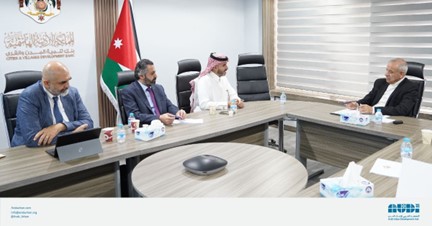المعهد في زيارة لوزارة الإدارة المحلية الاردنية